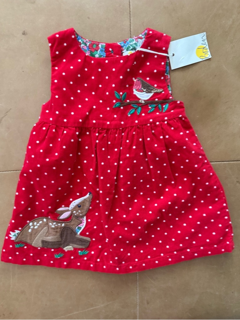 Baby Boden Dress 3-6M NWT